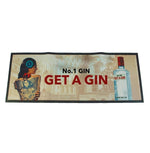 Large Branded Bar Runner with Rubber Border