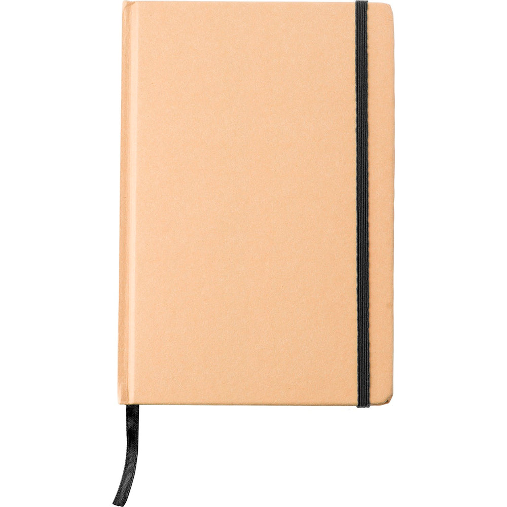 Branded Cantel Recycled paper notebook (approx. A5)
