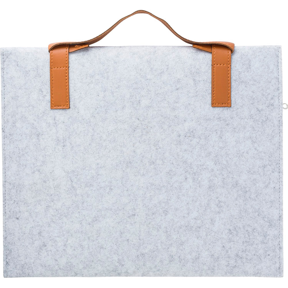 Branded Musselwick RPET felt document bag