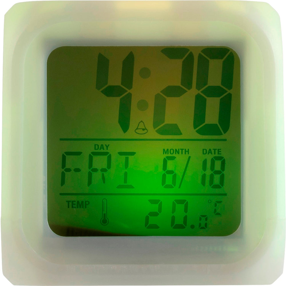 Branded Finkelgate Cube alarm clock