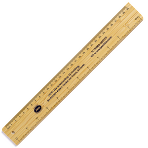 30cm Bamboo Ruler Bamboo