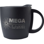 Branded Westington Double walled steel travel mug (350 ml)