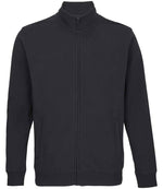 SOL'S Unisex Cooper Full Zip Sweat Jacket Black