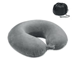 Branded Travel Pillow in 210D RPET