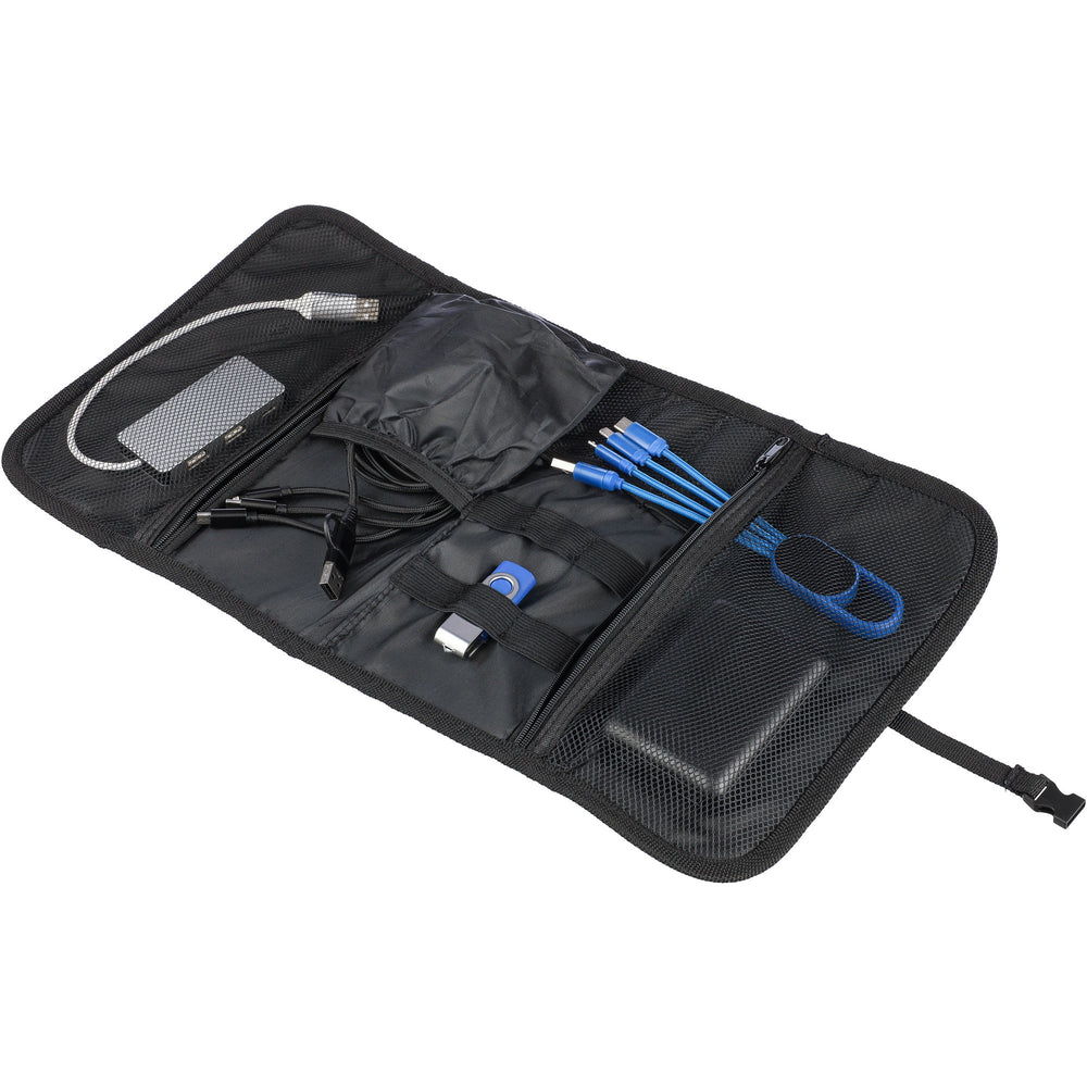 The Johnny - Roll-up bag for chargers and cables.