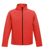 Regatta Ladies Ablaze Printable Soft Shell Jacket Classic Red/Black