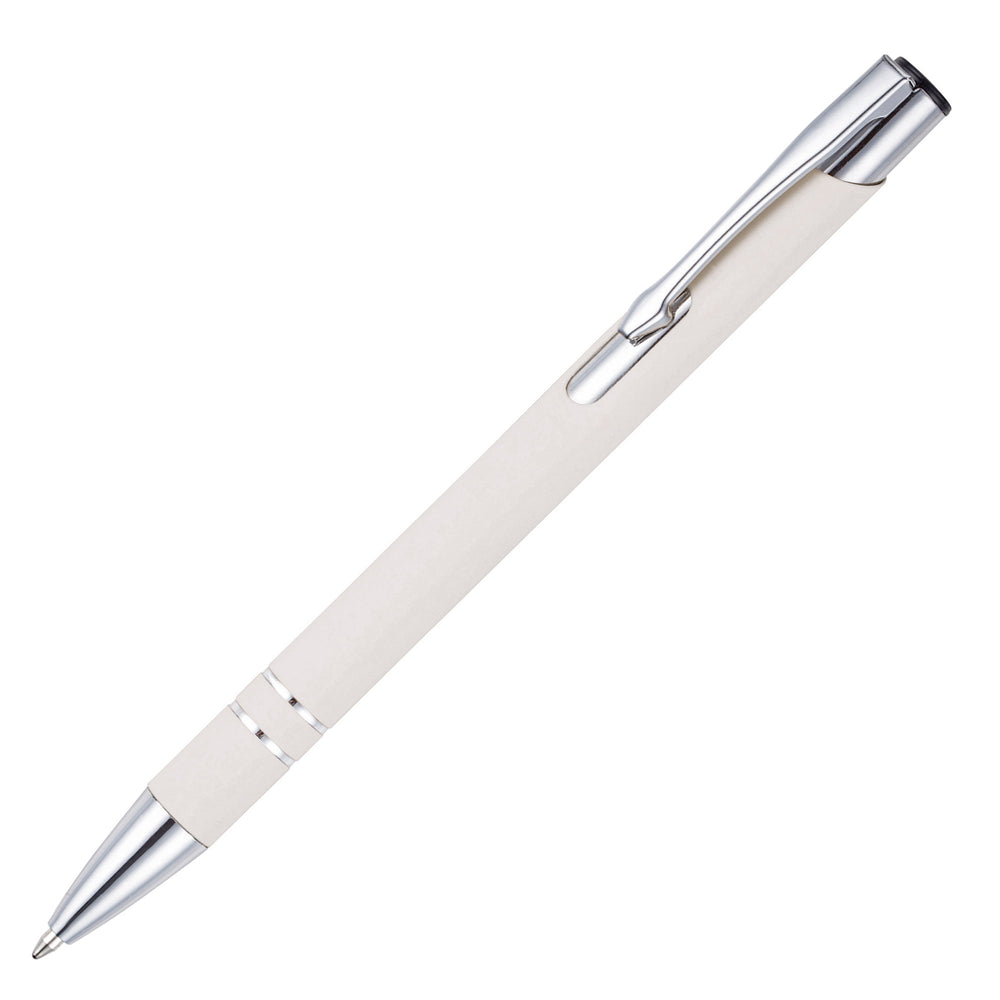 Branded Lincoln Soft Touch Metal Ballpoint Pen