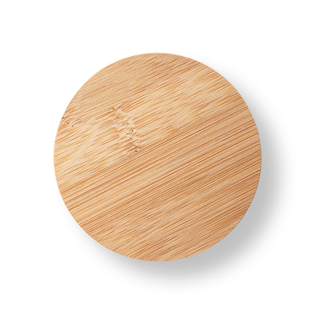 GLOGG. 700 mL ceramic teapot with bamboo lid