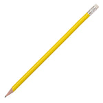 RECYCLED PLASTIC Pencil sharpened rubber tipped