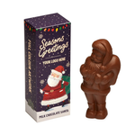 Eco Flip Top Box - Milk Chocolate Chocolate Santa Bespoke