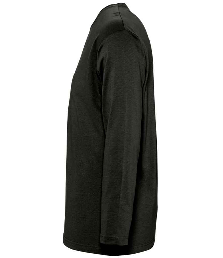 SOL'S Monarch Long Sleeve T-Shirt Deep Black