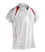 Spiro Team Spirit Polo Shirt White/Red
