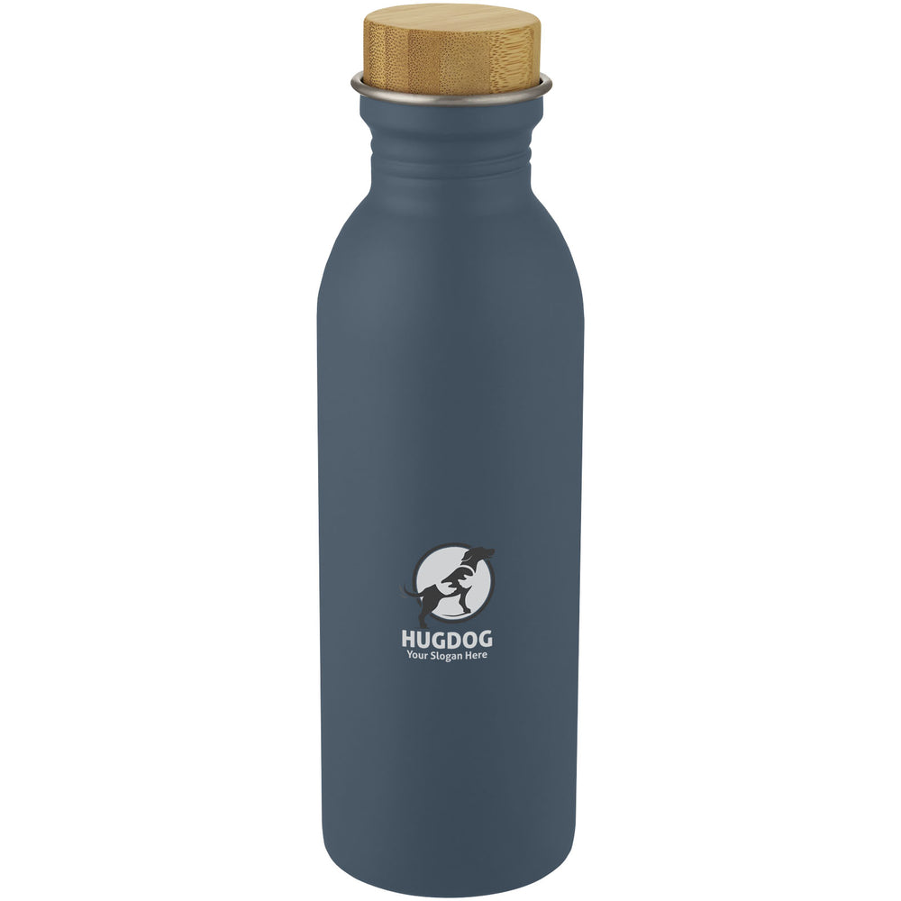 Branded Kalix 650 ml stainless steel water bottle