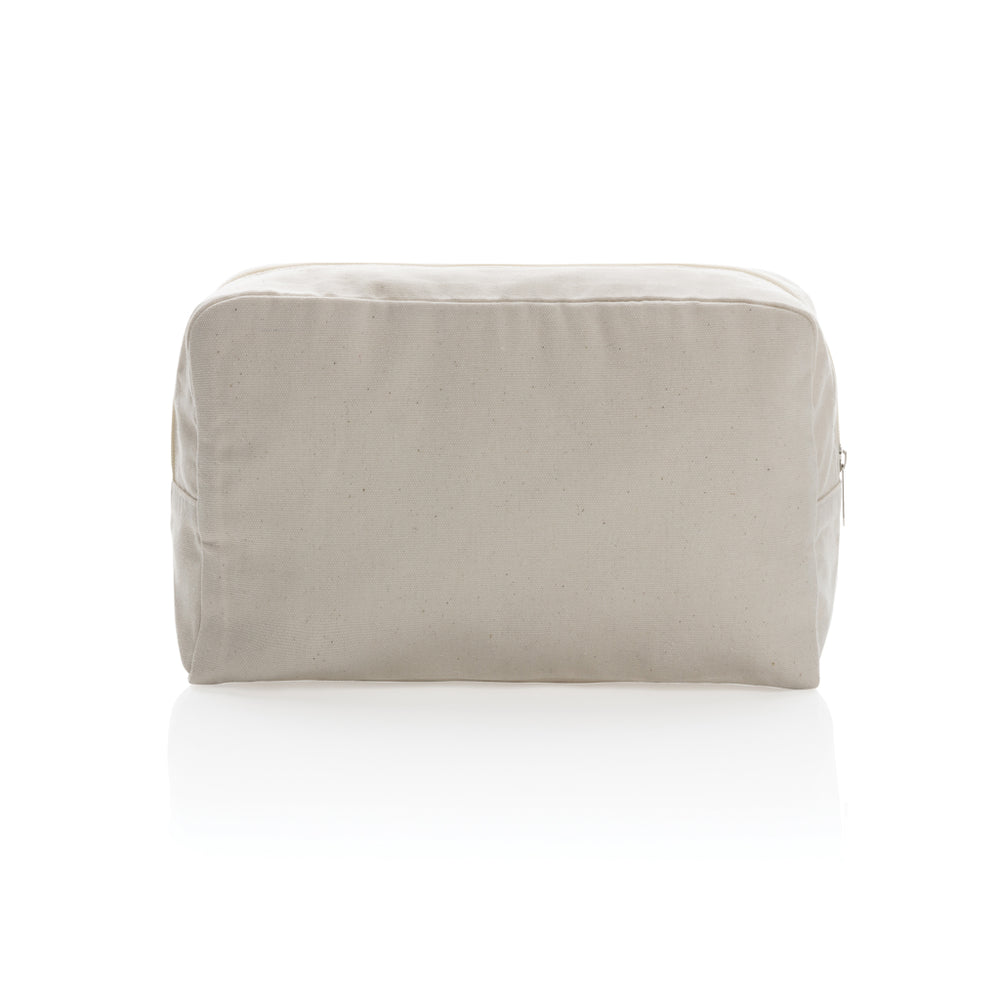 Branded Impact Aware™ 285 gsm rcanvas toiletry bag undyed