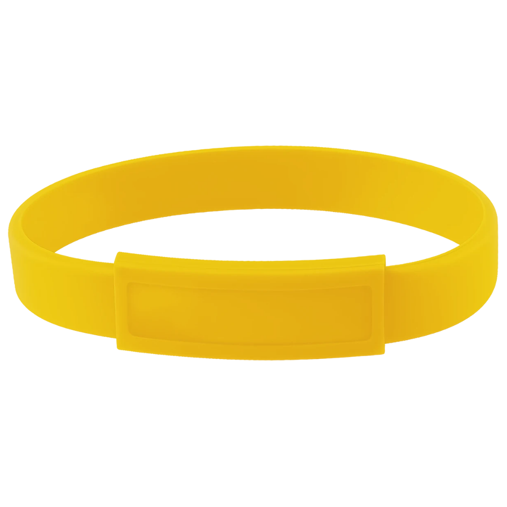 Silicone Wristband with Branded Label
