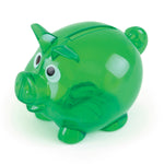 Branded Piglet Bank Mini Single Slot Translucent piggy bank