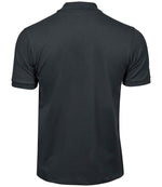 Tee Jays Luxury Stretch Piqué Polo Shirt Dark Grey