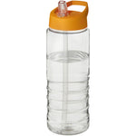 Branded H2O Active® Treble 750 ml spout lid sport bottle