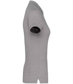 WK Designed to Work Ladies Anti-Bacterial Piqué Polo Shirt Oxford Grey