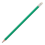 Branded Recycled Plastic Pencil sharpened rubber tipped