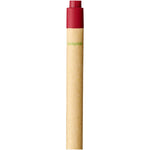 Branded Berk recycled carton and corn plastic ballpoint pen