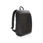 Branded Madrid anti-theft RFID USB laptop backpack PVC free