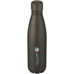 Branded Cove 500 ml vacuum insulated stainless steel bottle
