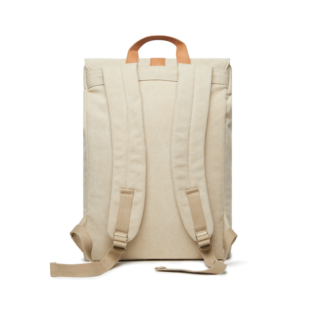 Branded VINGA Bosler backpack GRS recycled canvas