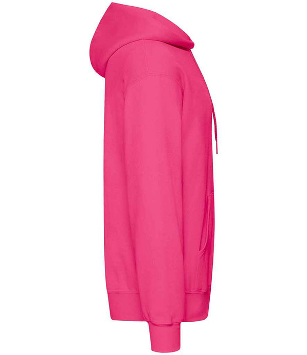 Fruit of the Loom Classic Hooded Sweatshirt Fuchsia