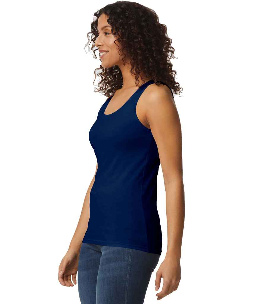 Gildan Ladies SoftStyle® Tank Top Navy
