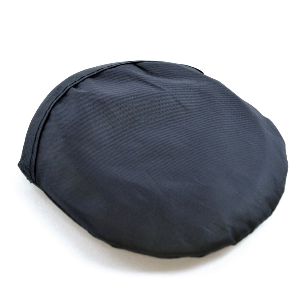 Foldable Foldaway Frisbee with Pouch and Black trim
