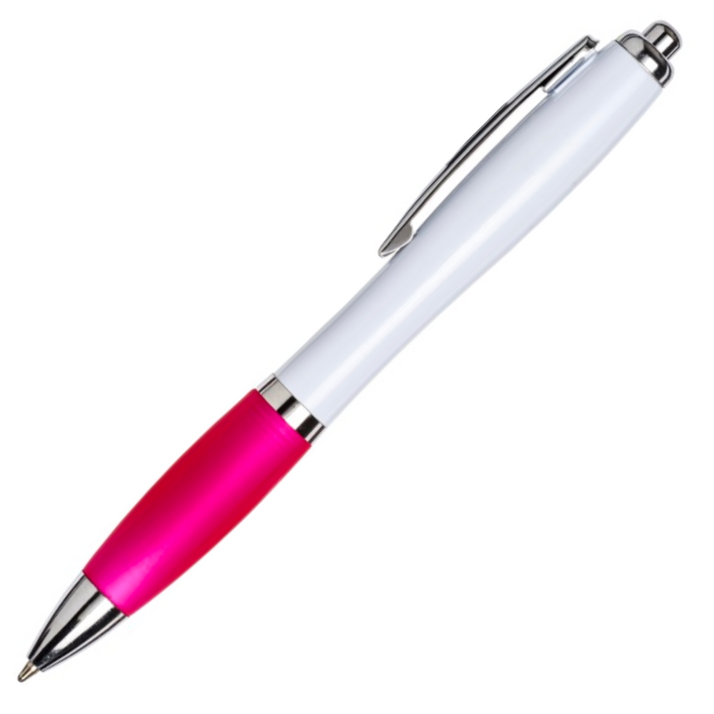 Promotional Curvy Ball Pens | Branded Budget Curvy Pens | Totally Branded