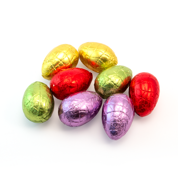 Easter, Egg Box, Hollow Chocolate Eggs, x4 Bespoke
