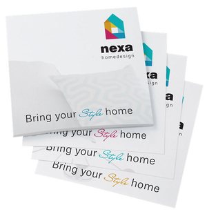 Sticky-Smart Notes -Variable Print 100 x 100mm 50 Sheet.