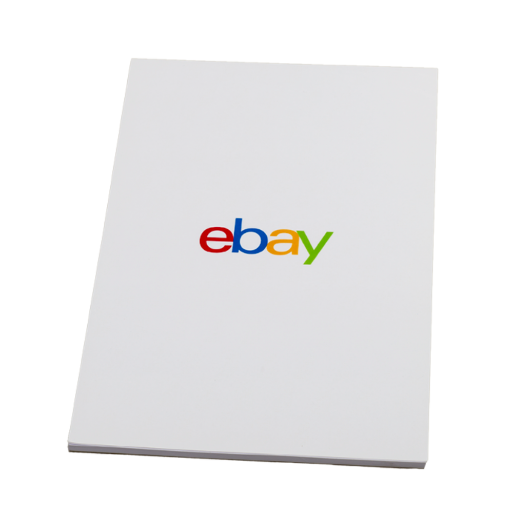 A5 Notepad with Wrapover Front Cover