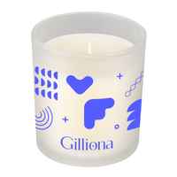 Citrus Scented Glass Candle