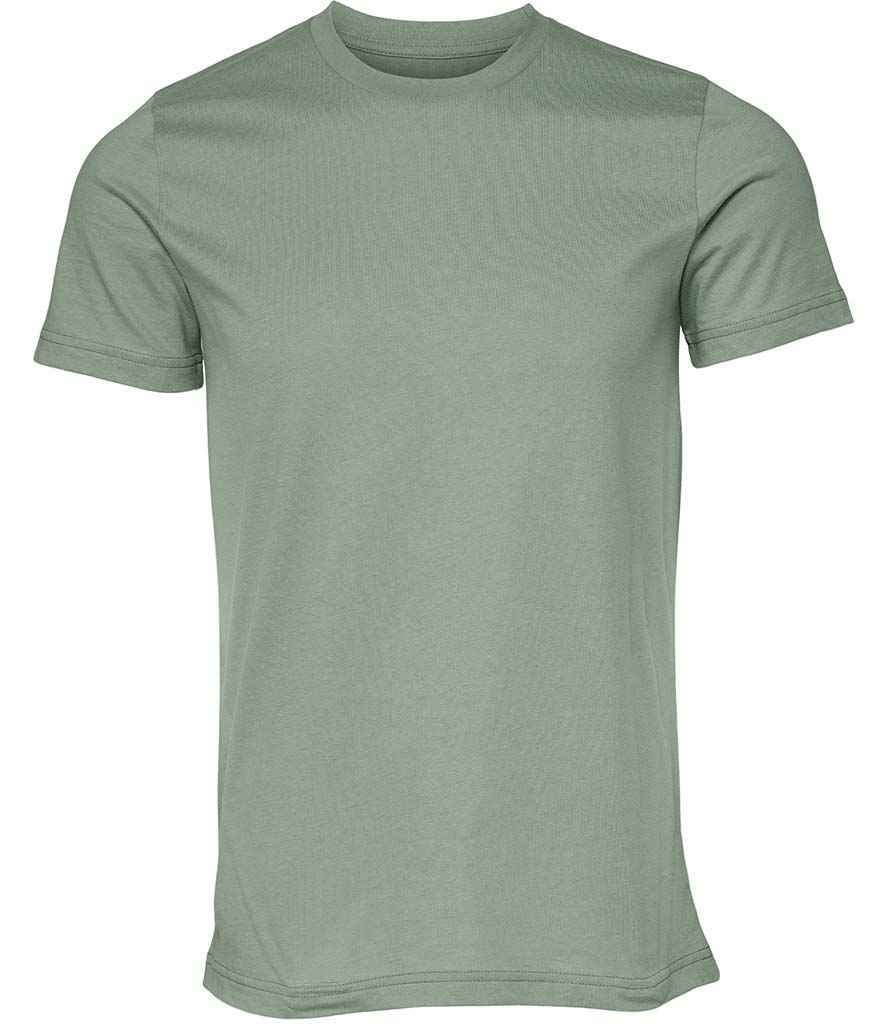 Canvas Unisex Crew Neck T-Shirt Sage Green