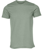 Canvas Unisex Crew Neck T-Shirt Sage Green