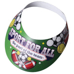 Fun Card Sun Visor Printed Full Colour