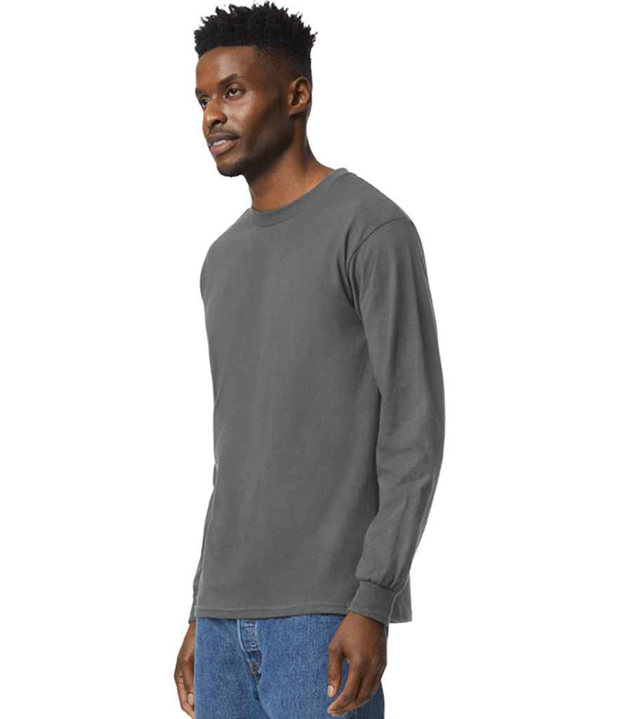 Gildan Ultra Cotton™ Long Sleeve T-Shirt Charcoal