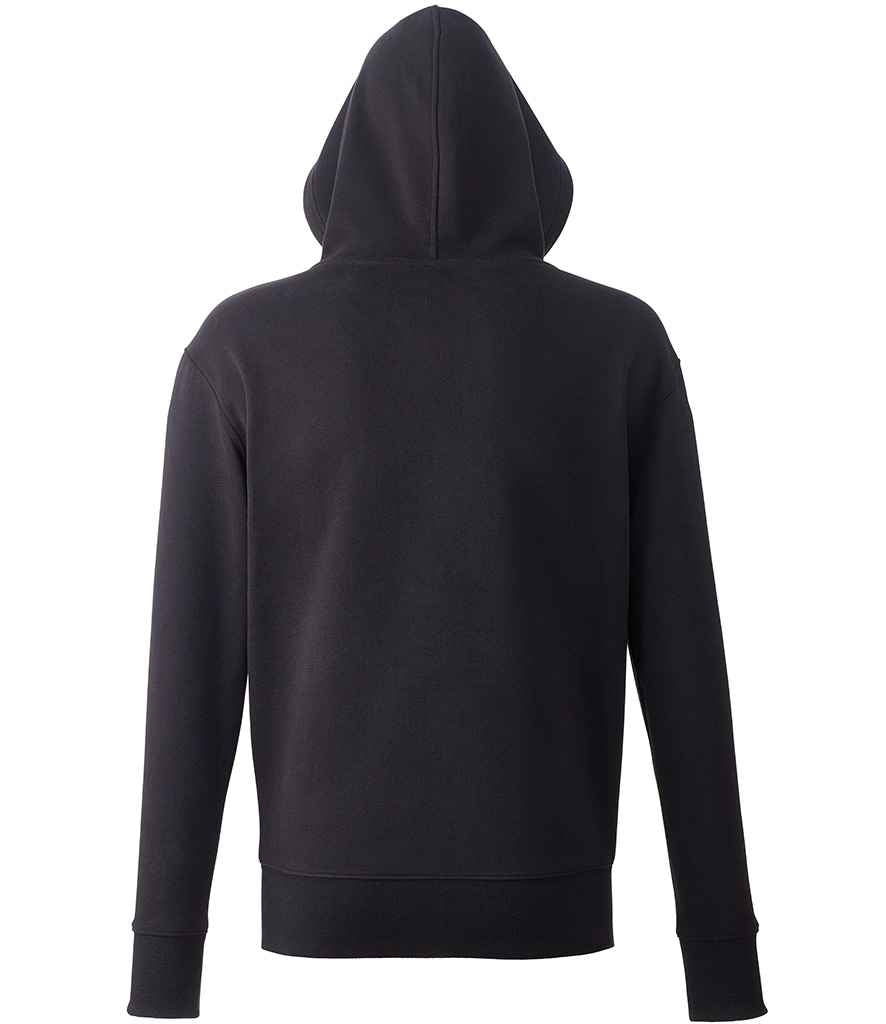 Anthem Organic Full Zip Hoodie Black