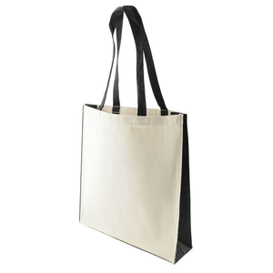 10oz Canvas Bag with Dyed Gussets - Kuku