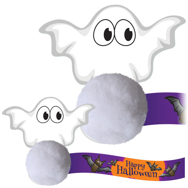 Halloween Logobugs Full Glow Eyed Ghost
