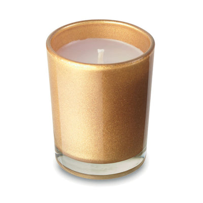 Scented candle in glass