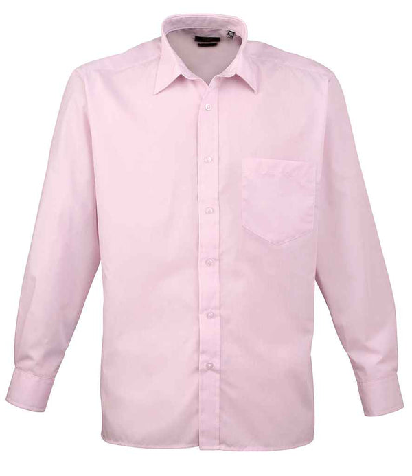 Premier Long Sleeve Poplin Shirt Pink