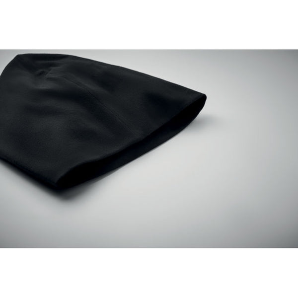 Unisex beanie in cotton Black