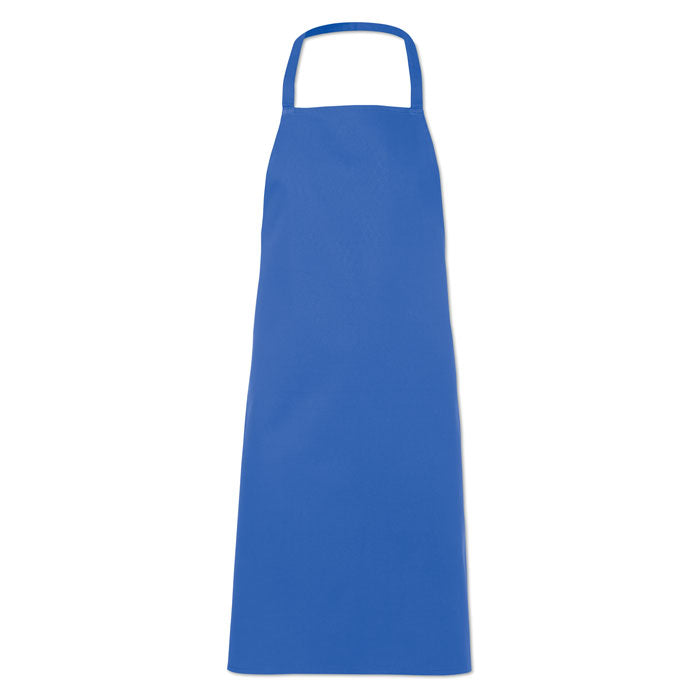 Kitchen apron in cotton Royal Blue