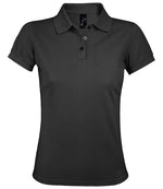 SOL'S Ladies Prime Poly/Cotton Piqué Polo Shirt Dark Grey