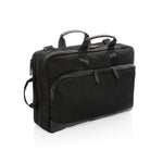 Branded Swiss Peak Aware™ executive 2-in-1 laptop backpack