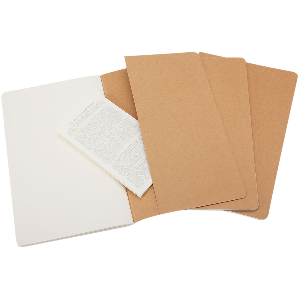 Moleskine Cahier Large Plain Journal Black